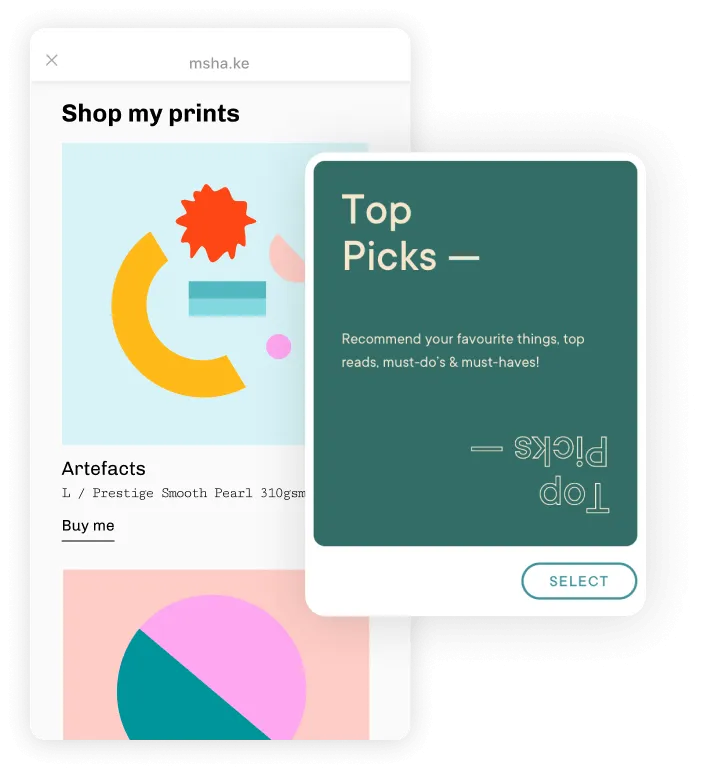 Make the most of your link in bio