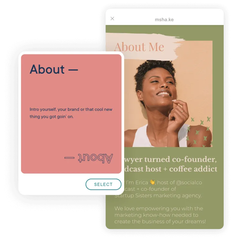 Make the most of your link in bio