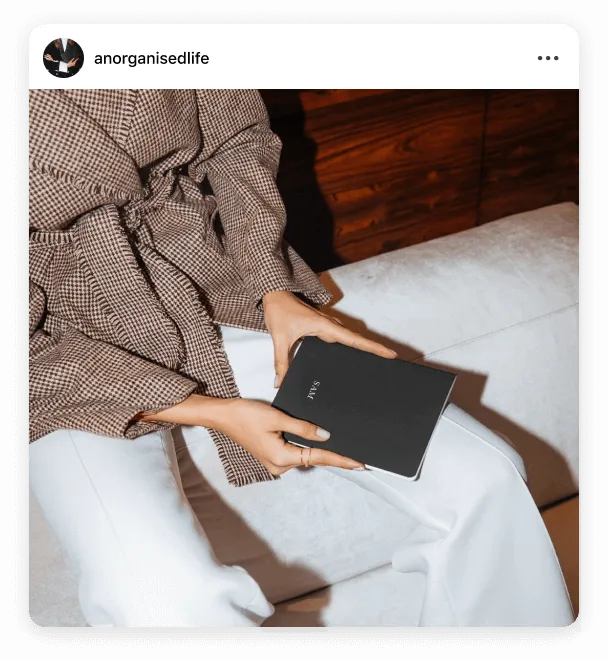 Instagram post by @anorganisedlife products