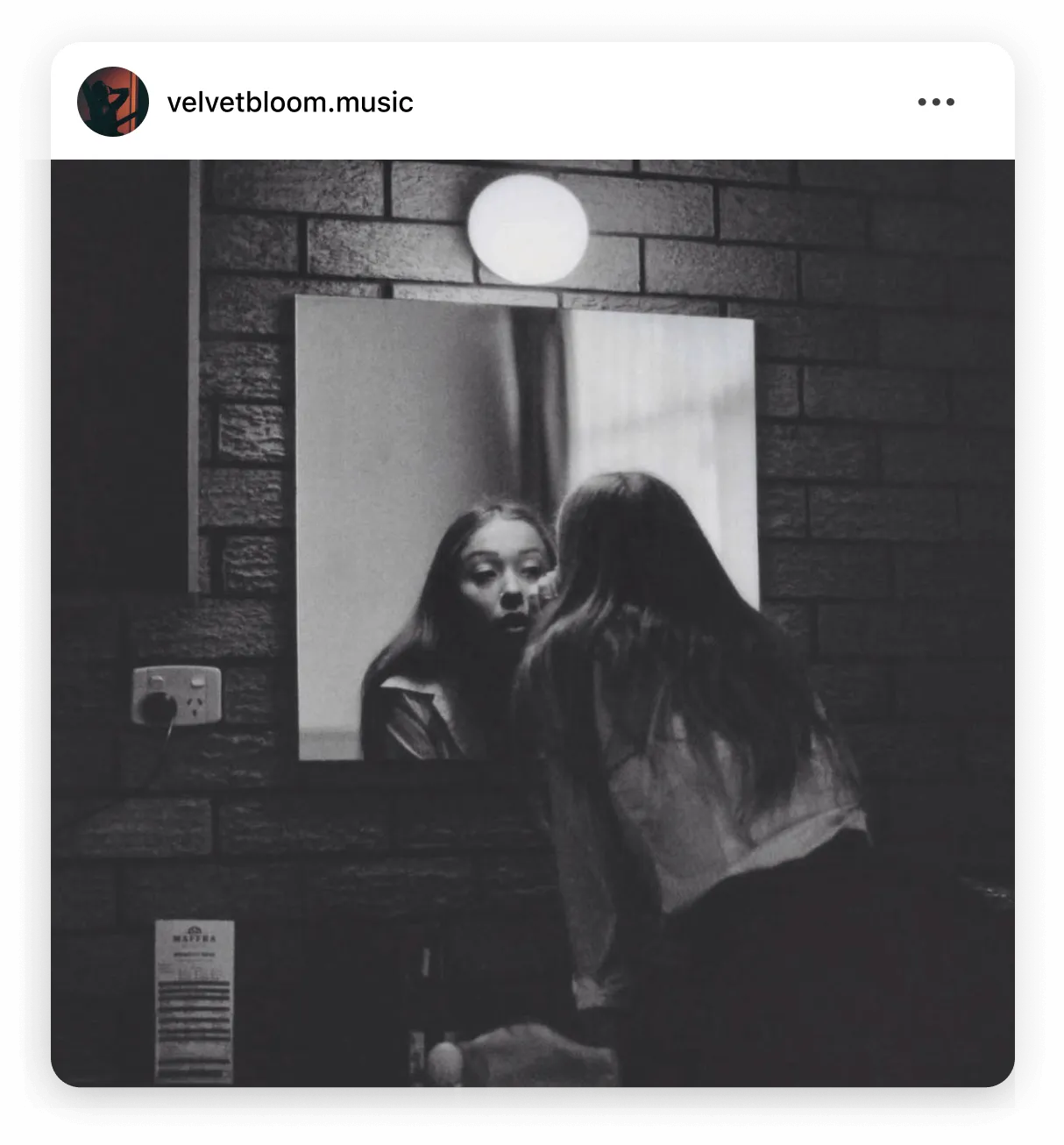 Instagram post by @velvetbloom.music aesthetic