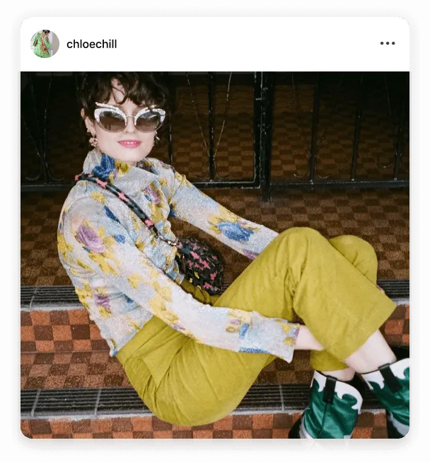 Instagram post by @chloechill