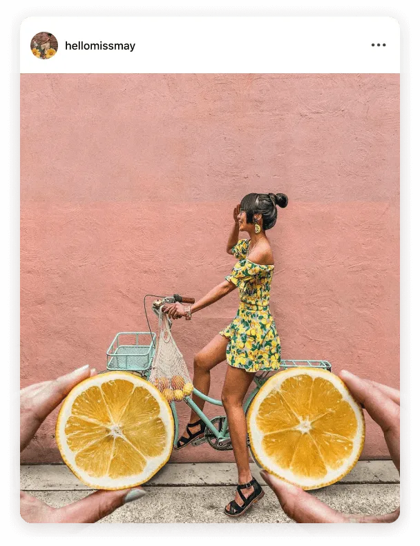 Instagram post by @hellomissmay whimsical content