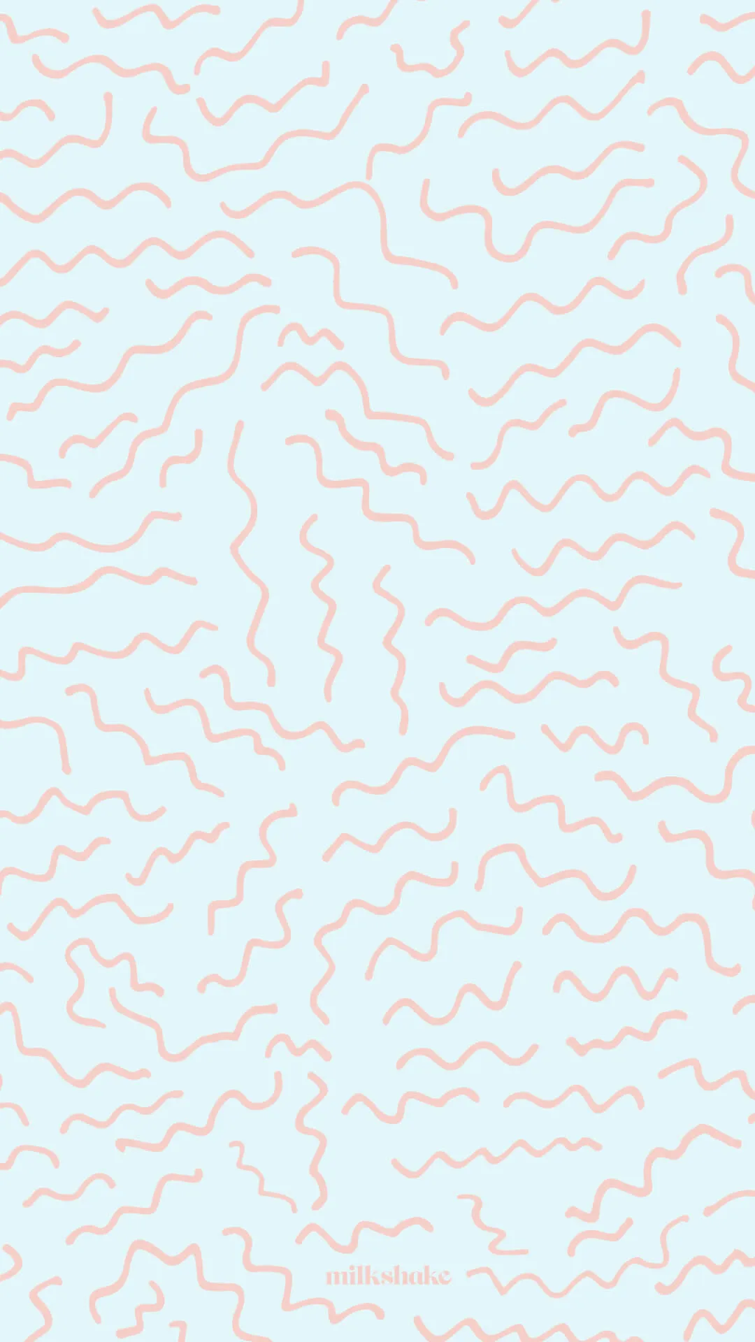 Milkshake geometric pattern background