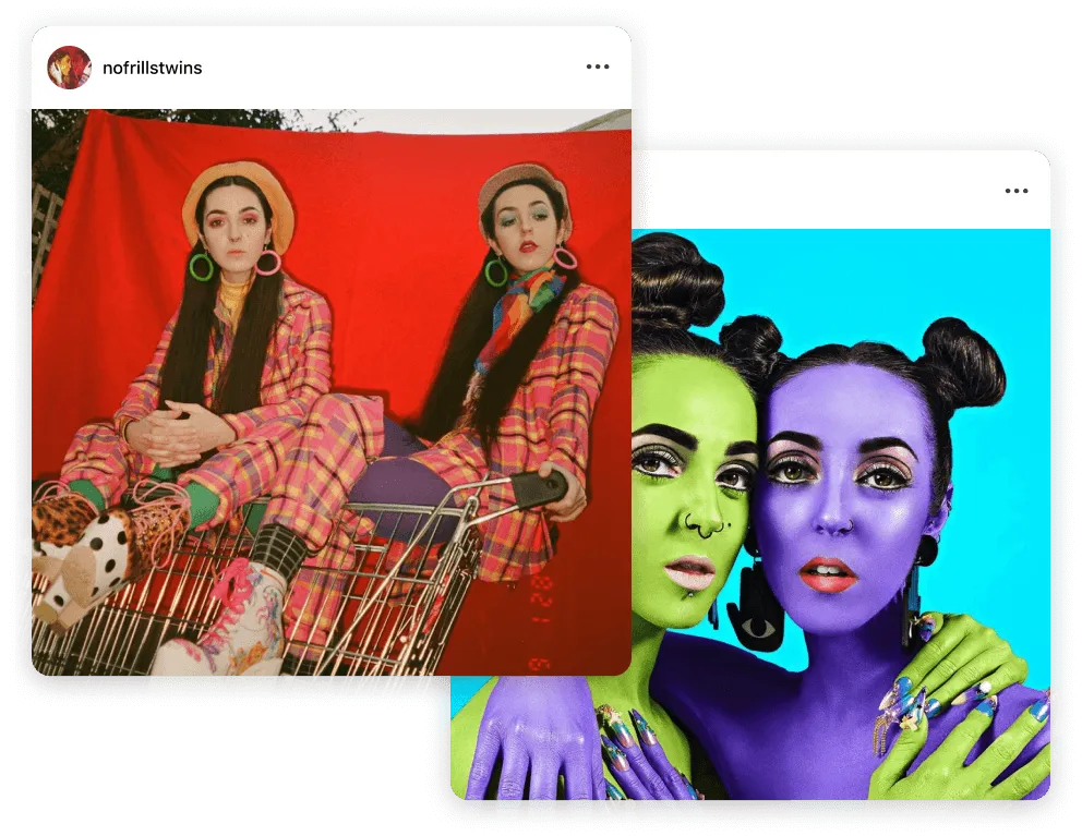 Branding out from the crowd: No Frills Twins