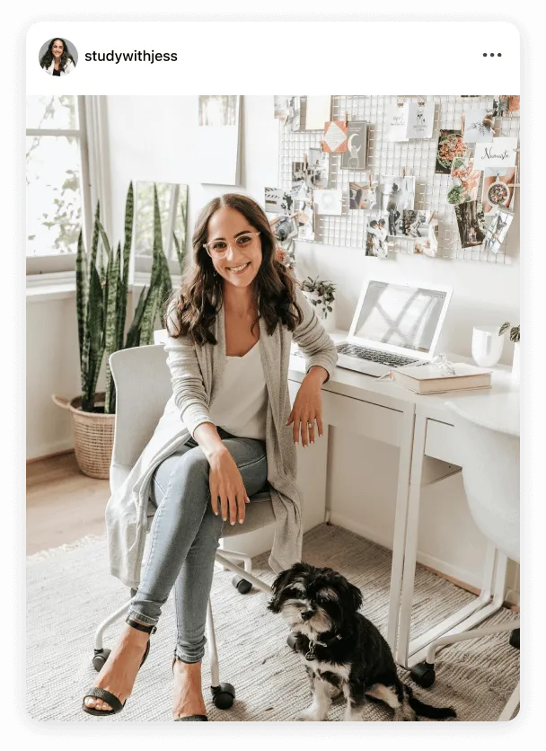Instagram post by @studywithjess