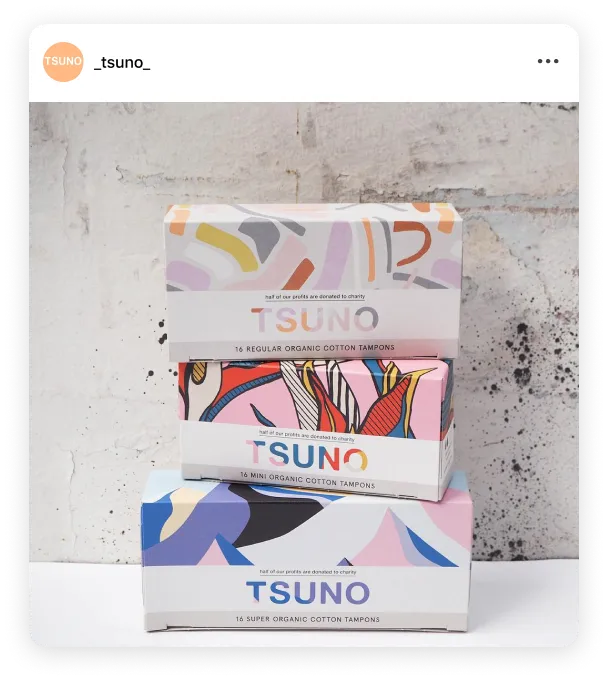 Instagram post by @tsuno pad design